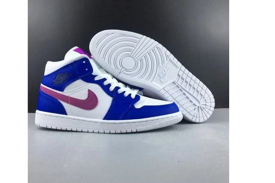 554724-451 1 ROYAL MID HYPER 554724-451 VIOLET-WHITE JORDAN AIR HYPER 0824